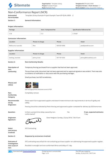 Online Report of Non.